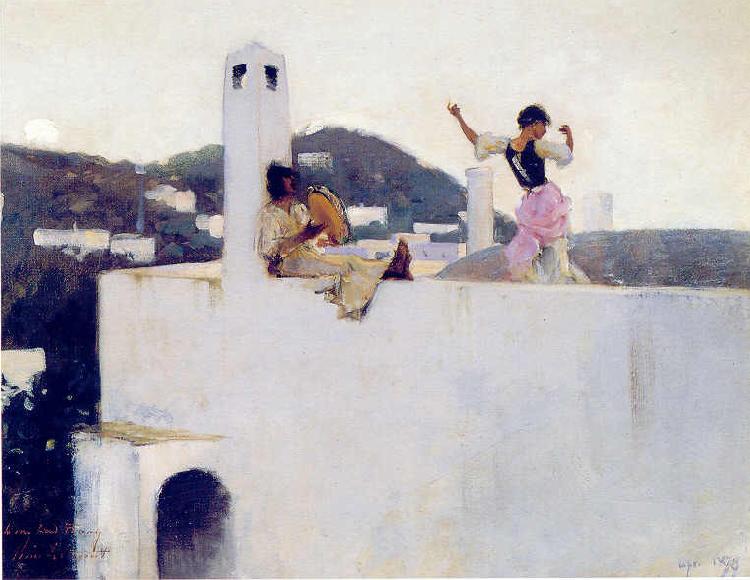 John Singer Sargent Sargent  Capri